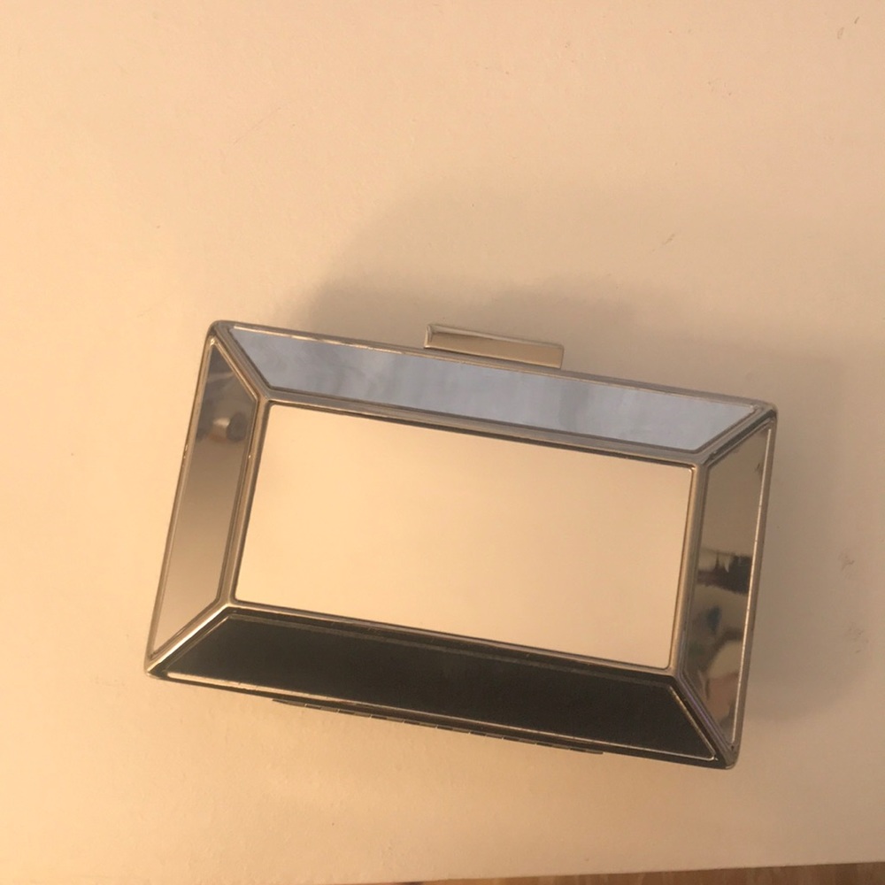 Mirrored Aldo Clutch